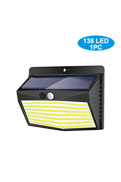Choice8 138LED 1PC 176 LED Solar Lights Outdoor Waterproof Motion Sensor Sola...