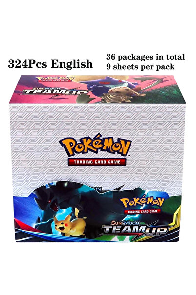 Choice20 بورغندي ٣٢٤ قطعة/علبة بوكيمون تي سي جي: صن آند مون داركنس أبليز، ٣٦ ...