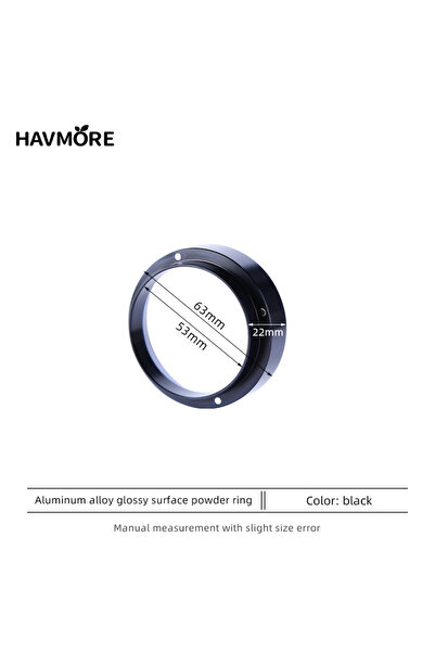 choice2 Black-51MM 51/53/58mm Aluminum Alloy Portafilter Dosing Funnel Magnet...