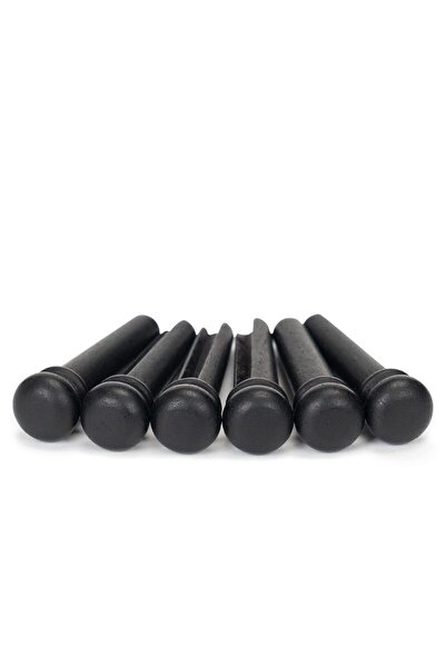 Choice11 Ebony A Miwayer Acoustic Guitar Bridge Pins of Various Styles 6pcs ,...