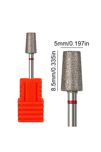 Choice29 مجموعة رؤوس حفر أظافر ماسية من طراز 33، ملحق مانيكير وباديكير، ماكين...