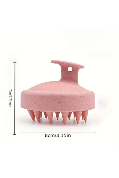 choice2 فرشاة شامبو من السيليكون باللون الوردي قطعة واحدة، فرشاة تدليك الجسم،...