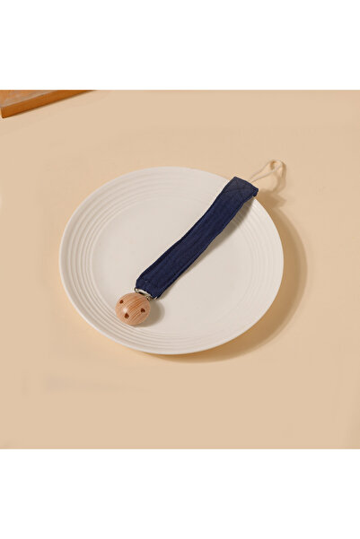 Choice5 Navy blue Baby Cute Printing Pacifier Clip Kid Beech Clip Cotton Hold...