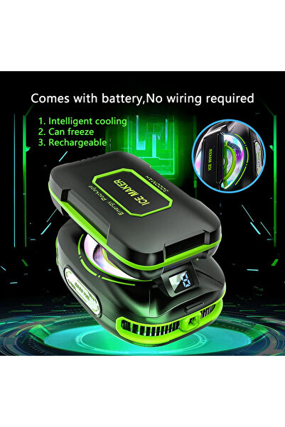 Choice1 Black-1pc New Mobile Phone Cooler JS85 Semiconductor Cooling Freeze R...