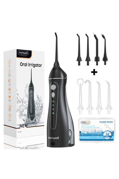 Choice6 مورنويل بلاك سيت 2، جهاز تنظيف مائي محمول لاسلكي F18، 3 أوضاع تنظيف، ...