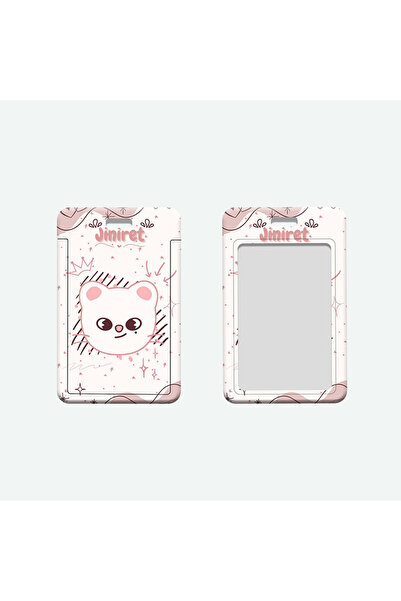 Choice3 حامل بطاقات هوية بلاستيكي صغير الحجم (ثلاث بوصات) بتصميم كرتوني من ست...