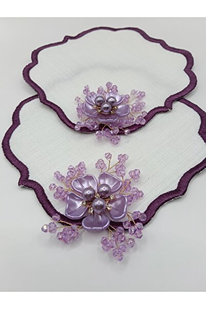 ZEYNEP ELA Kahve yanı kokteyl sunum peçete mor 2 adet