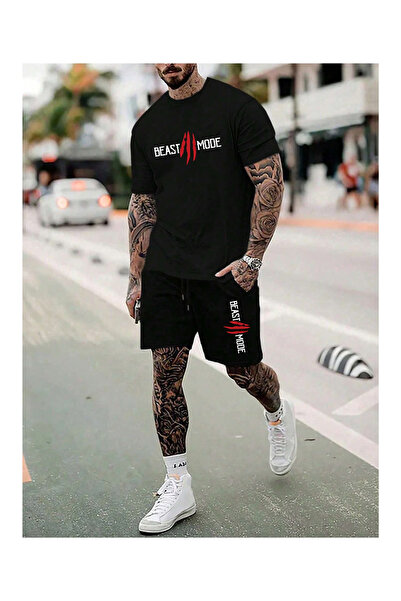 PENTHİLUS Unisex Printed Top and Bottom Set