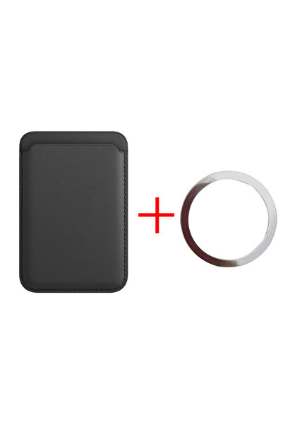 Choice4 Black For Magsafe Magnetic Luxury Card Bag Wallet Case For iPhone 16 ...