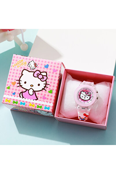 Choice4 ساعات أطفال للبنات من كي تي ليتي بوكس، بتصميم ميكي ماوس الكرتوني مع م...