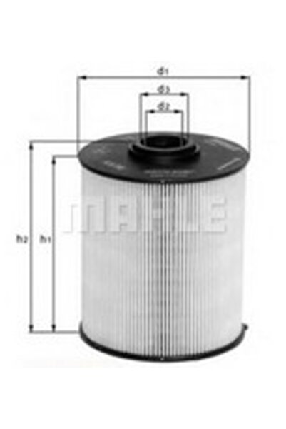 Mahle Original Fuel filter KX 182/1D