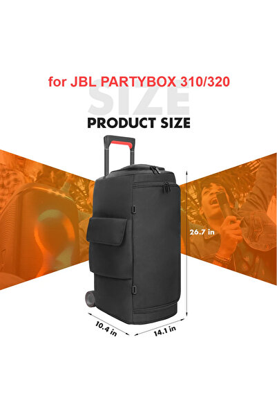 Choice1 حقيبة حماية من الغبار لسماعات JBL PARTYBOX 520/320/310/120/110 المحمو...