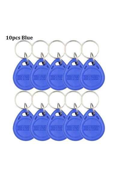 Choice3 10 قطع - أزرق، 10-20 قطعة، شريحة RFID للقراءة فقط بتردد 125 كيلو هرتز...