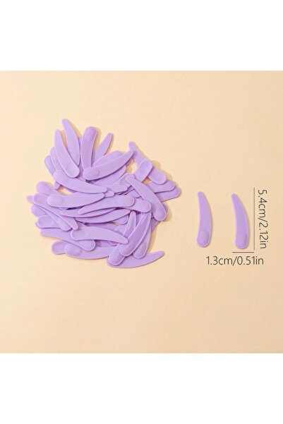 Choice4 50pcs Purple Wholesale 50/Piece Fashion Multi-Color Plastic Face Crea...