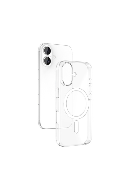 iPhone 17 Compatible Animated No Yellow Transparent Origin Cover with IC Chip