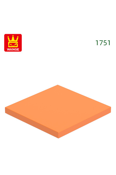 Choice7 حوالي 55 قطعة، لون برتقالي، 55 قطعة/مجموعة، 1751، مقاس بلاط 4x4، مكعب...