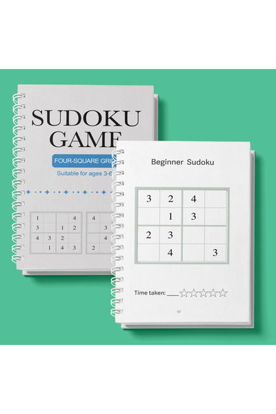 Choice3 3-6years Fun & Educational Kids Sudoku Puzzle Book: Easy to Hard Leve...