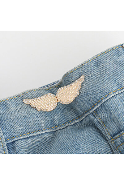 Choice6 Golden wings Adjustable Metal Waist Tightener Clips for Women - No Se...