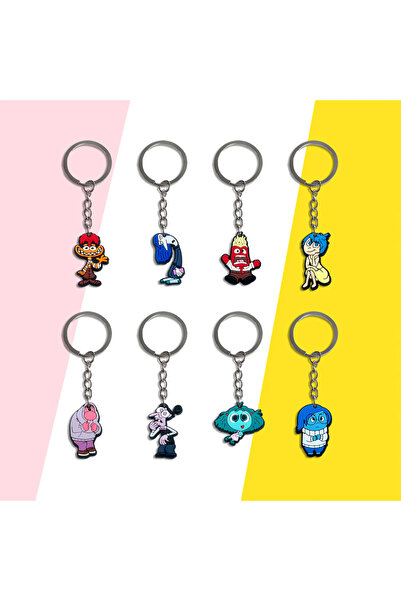 Choice16 10pcs Inside Out 2 Happy Birthday Party Decoration Cartoon Theme Tab...