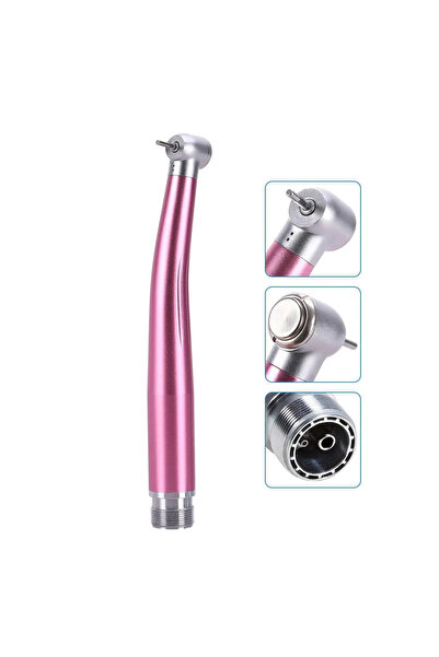 Choice7 Pink 2 Holes Colorful Standard Head Push Button Dental High Speed Han...