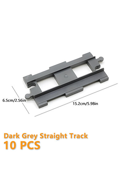 choice2 10 قطع من مسار القطار المستقيم من سلسلة D، متوافق مع قطع DUPLO 10874 ...