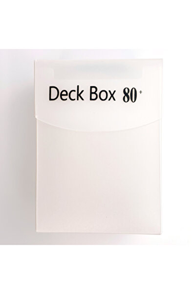 Choice10 Clear 80+ Cards Deck Box Classic Color Board Games TCG Cards Deck Ca...