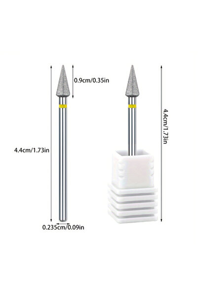 Choice20 مجموعة رؤوس حفر أظافر ماسية من النوع 24، ملحقات مانيكير وباديكير، ما...