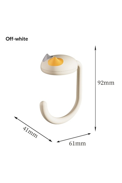 Choice1 white Cat Backpack Hook Desk Edge Hook Dormitory Gadget New Model wit...