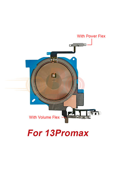Choice4 ملصق ملف الشحن اللاسلكي لهاتف iPhone 12 و13 Mini و14 Promax، مزود بكا...