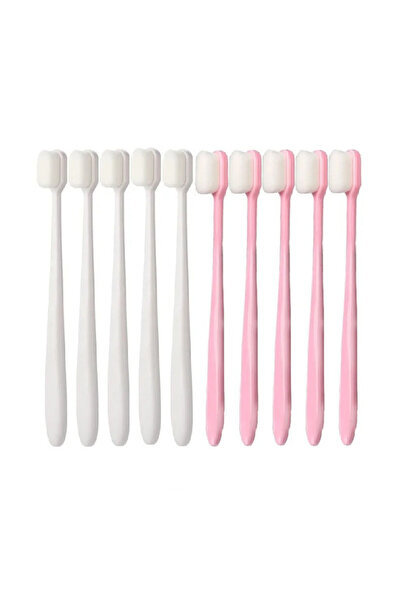 Choice1 PT-5wt pk Adult Toothbrush Ultra Soft-bristled Toothbrush Nano Toothb...