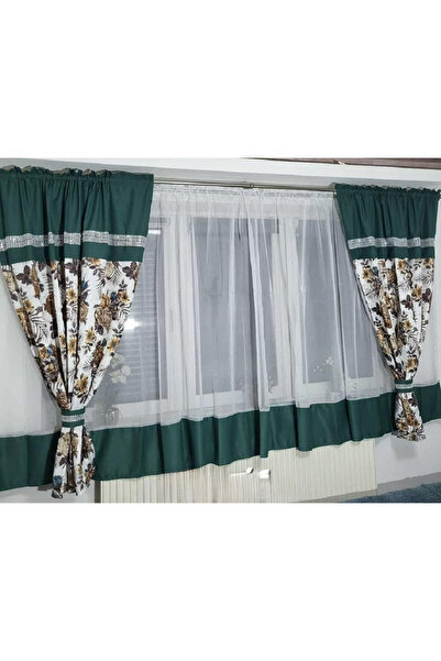 OEM Unique set of curtains + decorative drapes for living room bedroom, WIDTH...