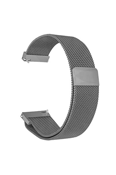 choice2 سوار ميلانو معدني رمادي مقاس 22 مم لساعة GT6 5 Pro، سوار مغناطيسي من ...