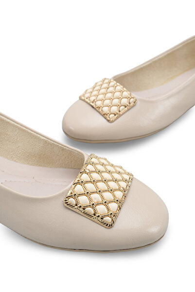 Riccon Balerini de damă 0012600 Ten Rustic