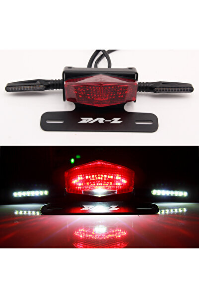 Choice1 Red License Plate Holder Fender Eliminator Rear Tail Tidy LED Brake L...