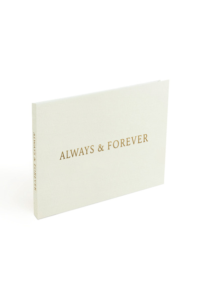 Choice1 Always Forever Luxury Linen Bound Video Book Wedding Video Album Up t...