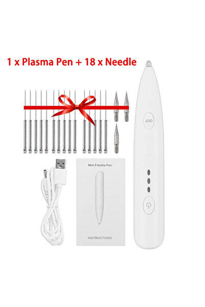 Choice 1 قلم 18 إبر قلم بلازما مزيل علامات الجلد إزالة الشامات الثؤلول البقع ...