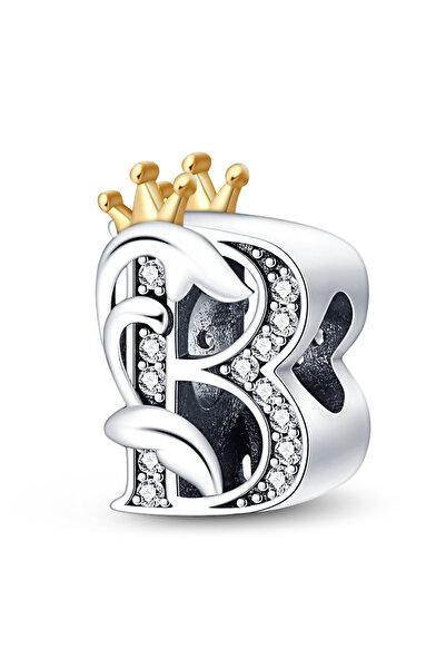 Choice21 PAC355-B Fit Qikaola 925 Original Bracelets Charms Classic Crown 26 ...