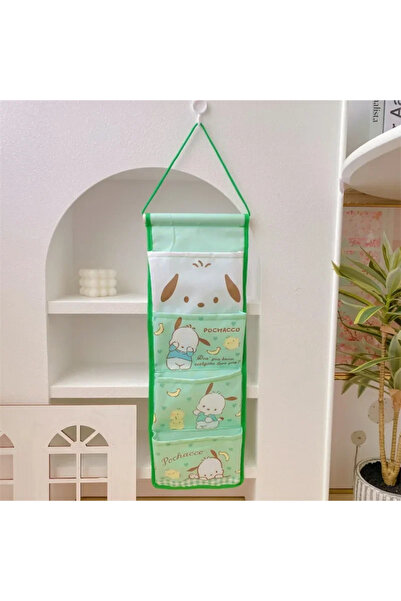 Choice4 حقيبة تخزين جدارية بتصميم فتاة كاواي من سانريو، من تصميم بوتشاكو، مست...