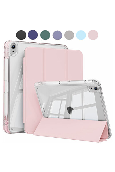 Choice26 جراب وردي اللون لجهاز iPad Mini 7، متوافق مع أجهزة iPad 5 و6 و7 و8 و...