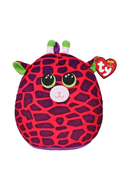 TY Jucarie de plus - Squish, Girafa Gilbert, 22 cm