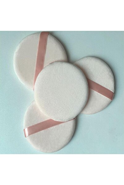 Choice1 أبيض، 4 قطع. أضيفي إسفنجة مكياج كبيرة لتوزيع البودرة على بشرة ناعمة.