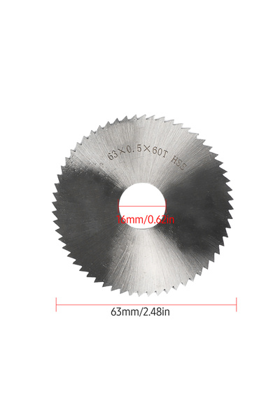 Choice3 Type2 Chainsaw Blade Set 4PCS 2.5in 63mm Resin Saw Blade 60mm Emery S...