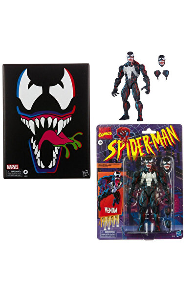 Choice6 بانداي، مجسم فينوم بي سبايدرمان ليجندز، بطول 16 سم، لعبة متحركة بوجه ...