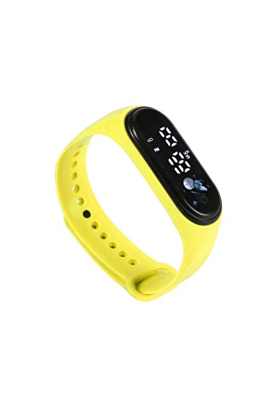 Choice9 Yellow Kawaii Smart Watch For Kids Fashion Outdoor Waterproof Sports ...