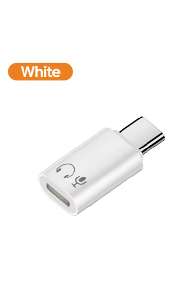 Choice محول سماعات أذن أبيض من النوع C إلى Lightning، محول صوت USB-C ذكر إلى ...