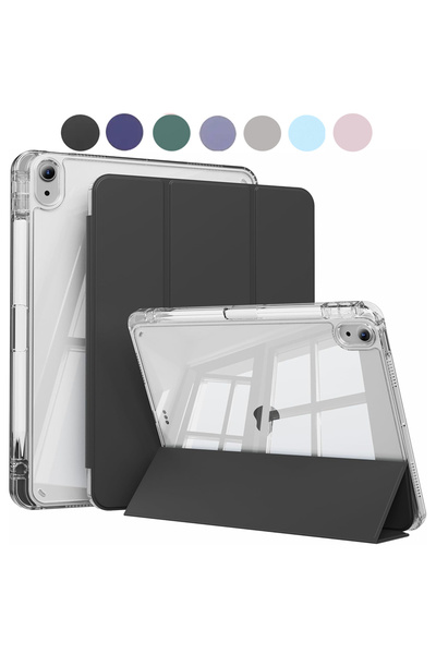 Choice11 جراب أسود لجهاز iPad Mini 6، متوافق مع أجهزة iPad 5، 6، 7، 8، 9، 10،...