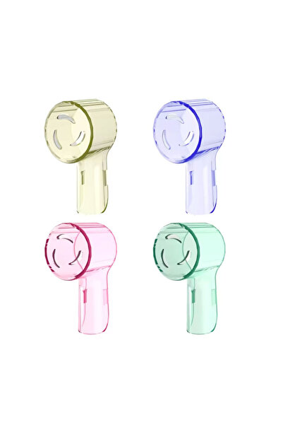 Choice1 4 أغطية واقية من الغبار لفرشاة الأسنان، متوافقة مع رؤوس الاستبدال من ...