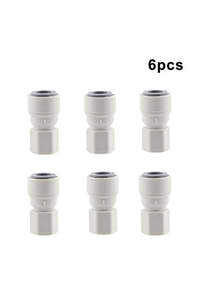 Choice1 6 قطع من موصلات Speedfit البلاستيكية مقاس 3/8 بوصة × 1/4 بوصة FFL سهل...