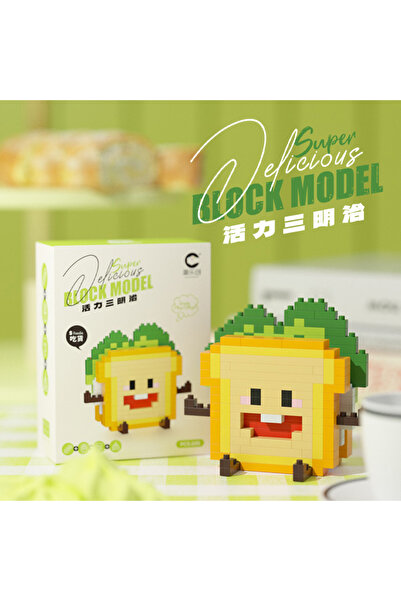 Choice9 No box 8928 Fun Micro Particle Building Blks Happy Eat and Play Serie...