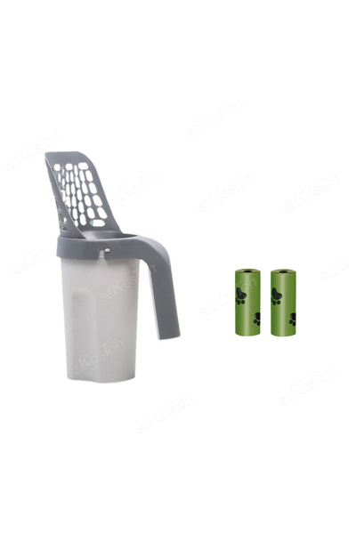 choice2 Kit 1 Cat Litter Shovel with Refill Bag For Pet Filter Clean Toilet G...